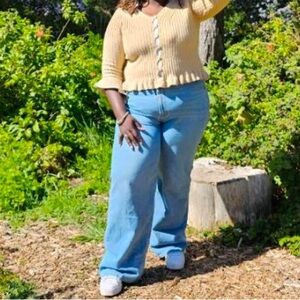 ASOS Women's Flare & Wide Leg Jeans - Blue